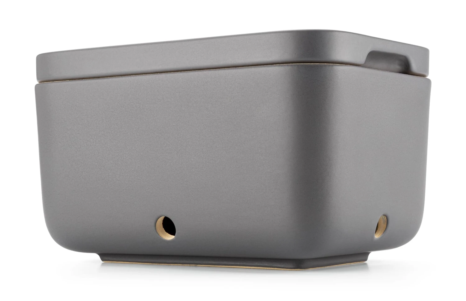 Aardappeldoos Rehau, Mat Grijs, Geglazuurd 3 Aardappeldoos Rehau, Mat Grijs, Geglazuurd - Afbeelding 3