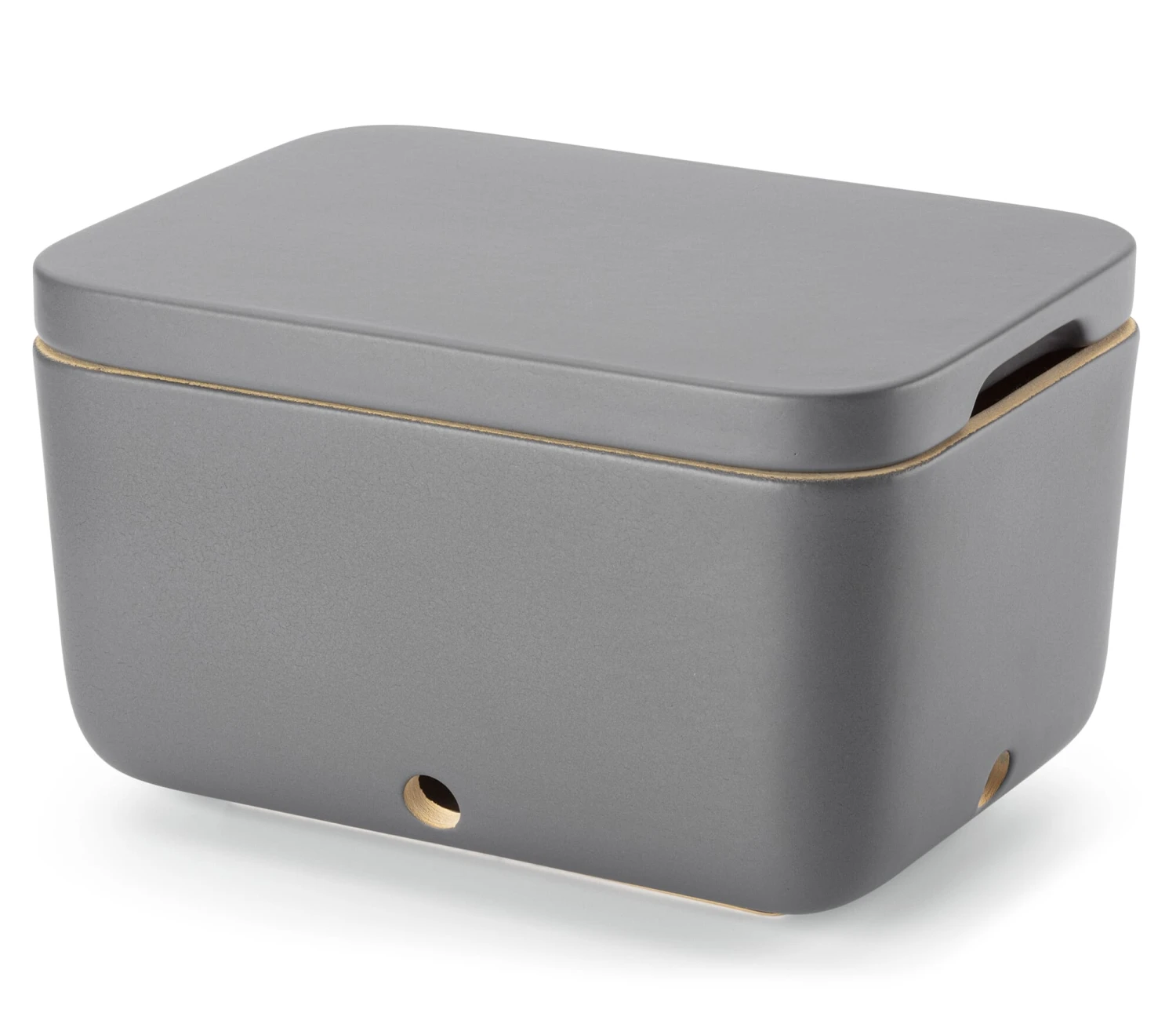 Aardappeldoos Rehau, Mat Grijs, Geglazuurd 1 Aardappeldoos Rehau, Mat Grijs, Geglazuurd