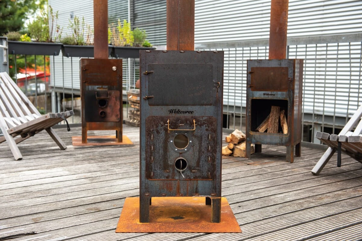 Accessoires Voor Steel Stove Outdooroven, Basisplaat 2 Accessoires Voor Steel Stove Outdooroven, Basisplaat - Afbeelding 2