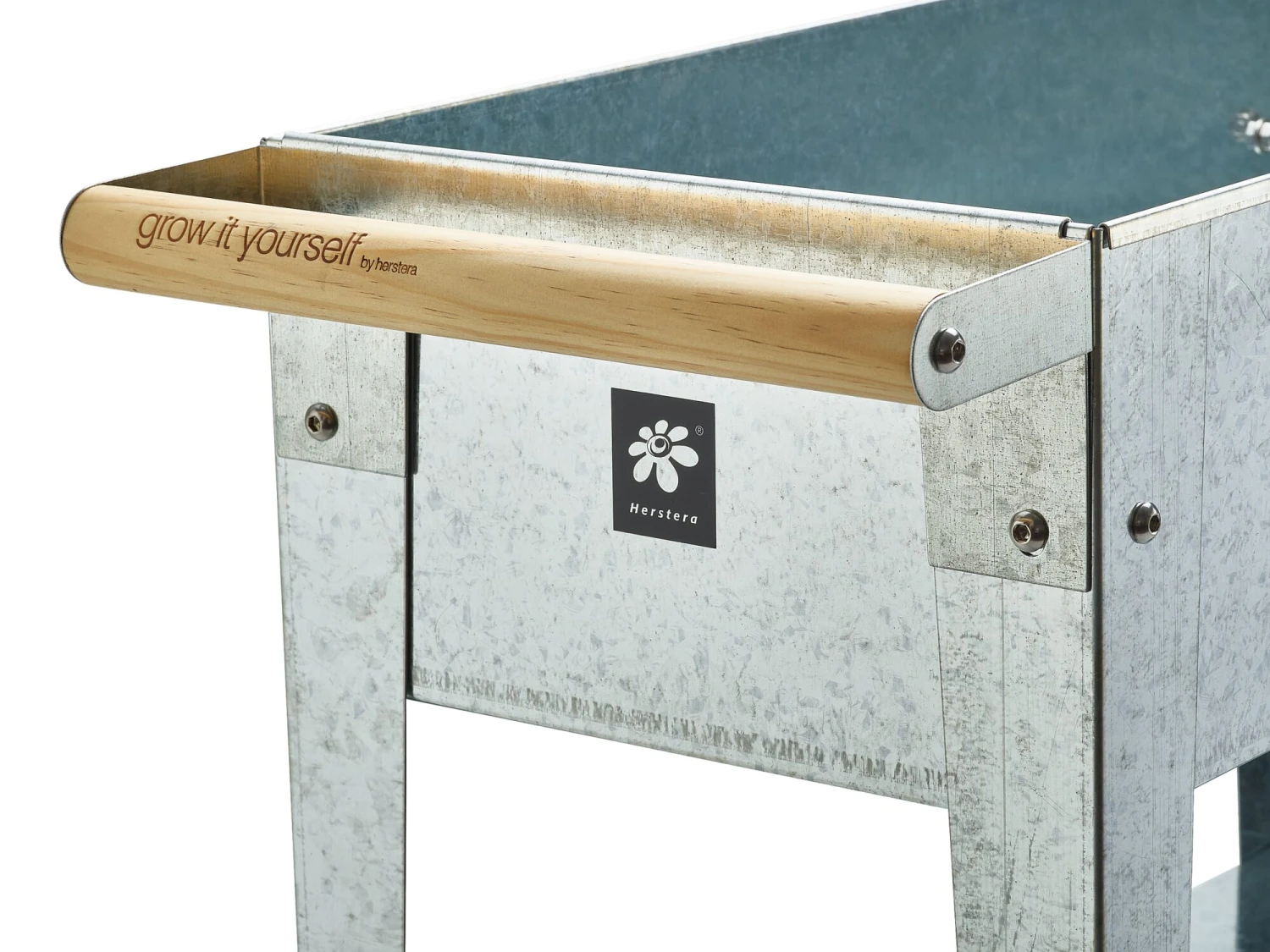 Balkon Verhoogd Bed Gegalvaniseerd Oprolbaar 2 Balkon Verhoogd Bed Gegalvaniseerd Oprolbaar - Afbeelding 2