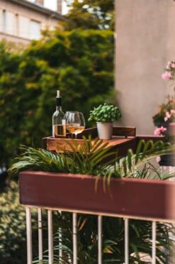 Balkonplank Bamboe, Voor Rechthoekige Reling 12 Balkonplank Bamboe, Voor Rechthoekige Reling -Tuini Winkel balkonplank bamboe 5