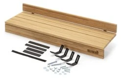 Balkonplank Bamboe, Voor Ronde Reling