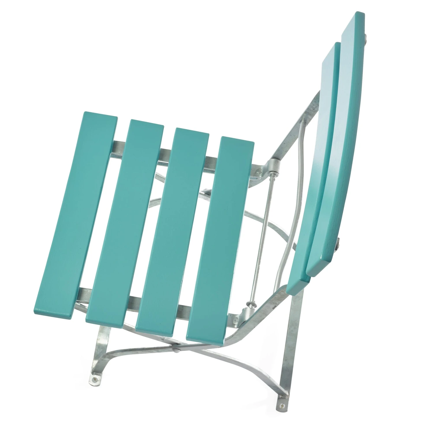 Bier Tuinstoel Essenhout, Turquoise 4 Bier Tuinstoel Essenhout, Turquoise - Afbeelding 4
