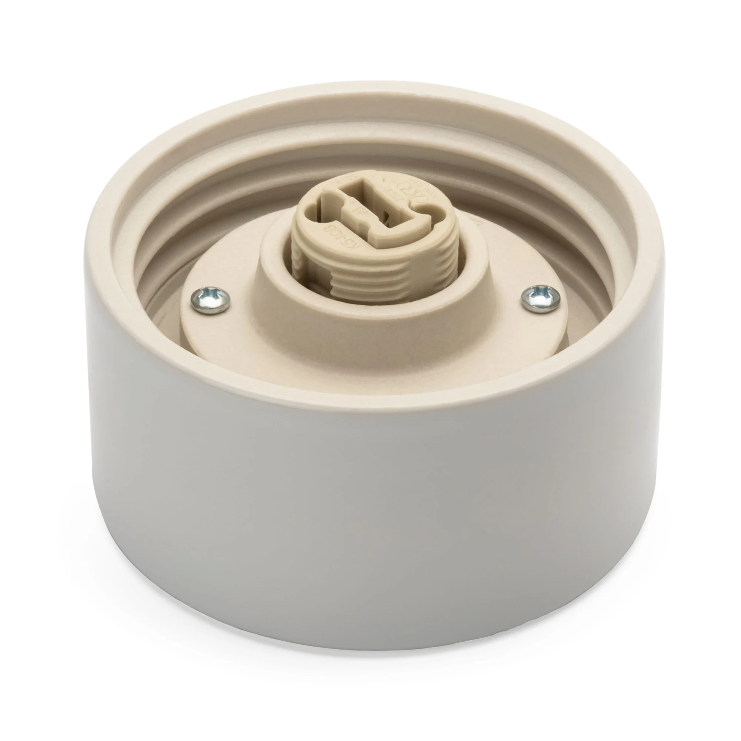 Cilinder Voor Wand- En Plafondverlichting, Een, Wit/mat 2 Cilinder Voor Wand- En Plafondverlichting, Een, Wit/mat - Afbeelding 2