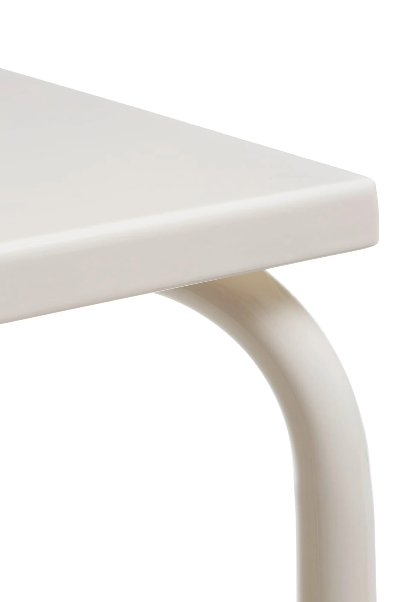 Estoril Tafel, RAL 1013 Parelwit 3 Estoril Tafel, RAL 1013 Parelwit - Afbeelding 3