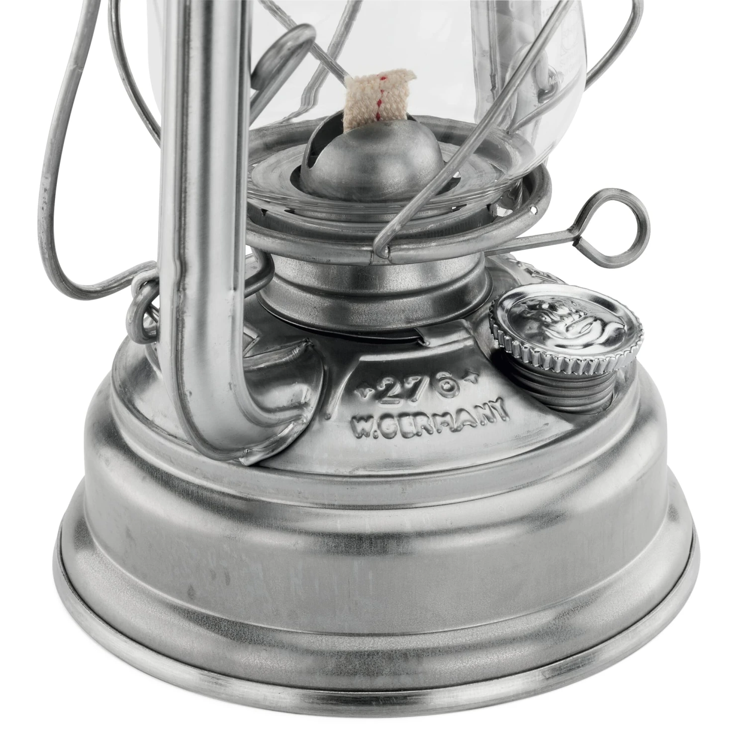 Feuerhand Stormlantaarn, Zilverkleurig 2 Feuerhand Stormlantaarn, Zilverkleurig - Afbeelding 2