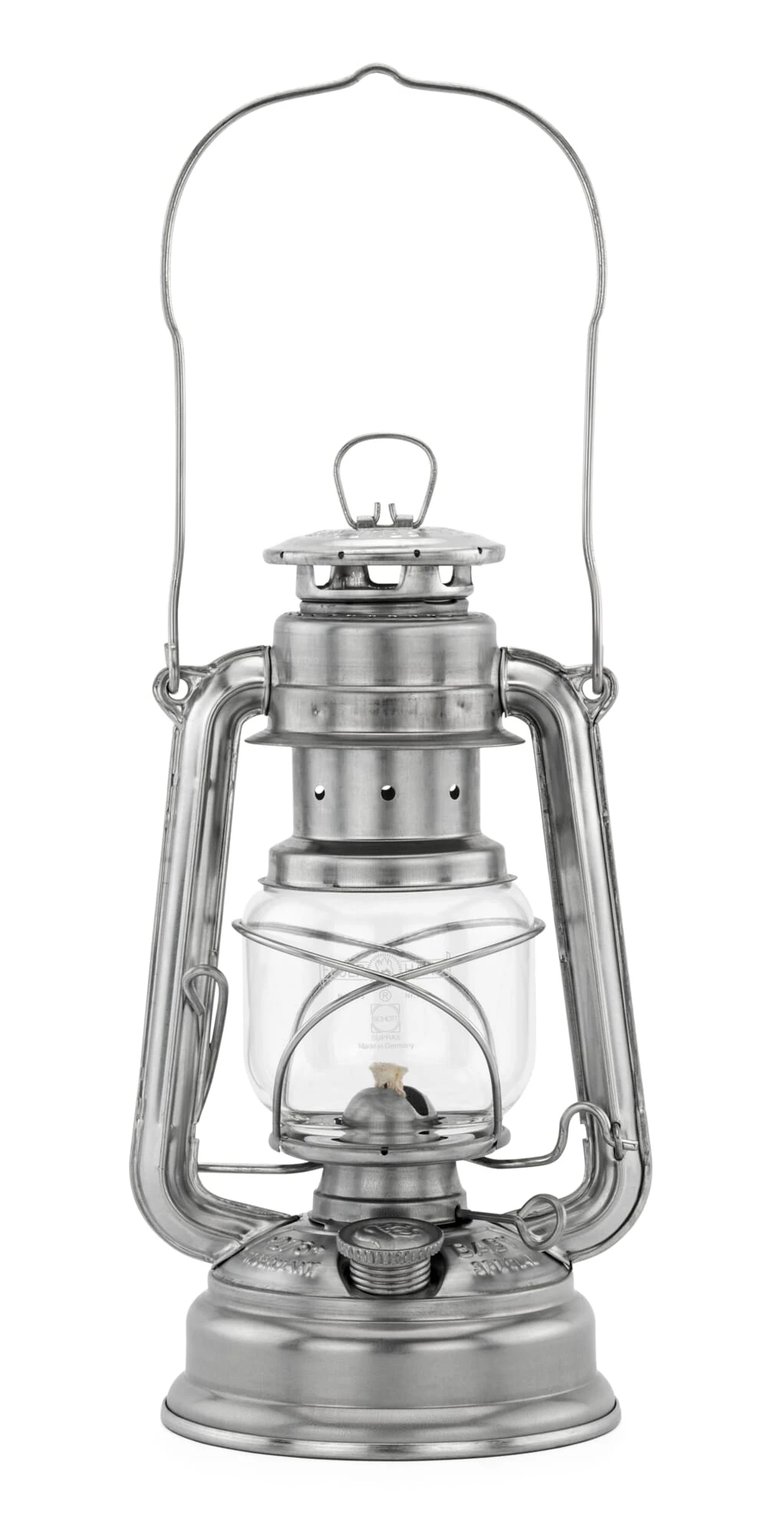 Feuerhand Stormlantaarn, Zilverkleurig 1 Feuerhand Stormlantaarn, Zilverkleurig