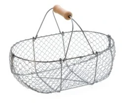 Geweven Draadmand, Middel