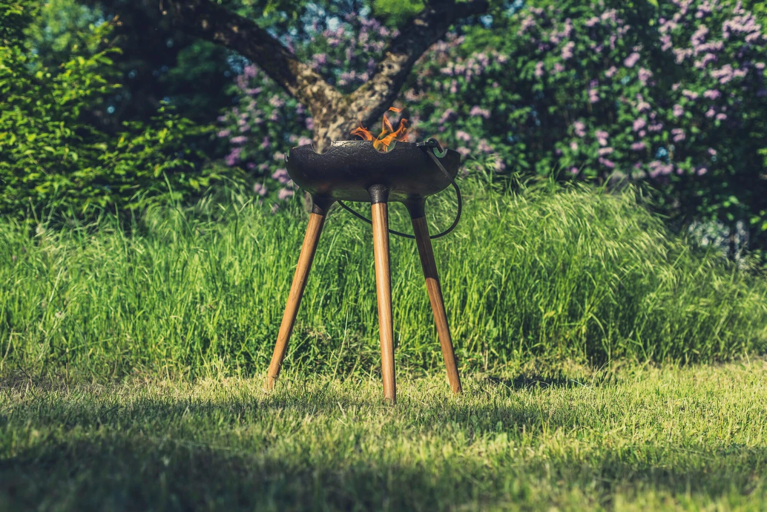 Gietijzeren Barbecue Met Drie Poten 5 Gietijzeren Barbecue Met Drie Poten - Afbeelding 5
