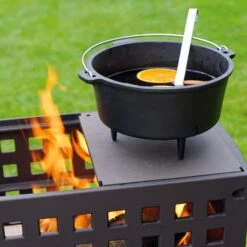 Grillplaat Vuurkorf Gietijzer 8 Grillplaat Vuurkorf Gietijzer -Tuini Winkel grillplaat vuurkorf gietijzer 3