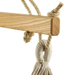 Hangstoel Katoen, Beige-blauw -Tuini Winkel hangstoel katoen 3