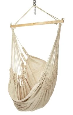 Hangstoel Katoen, Beige