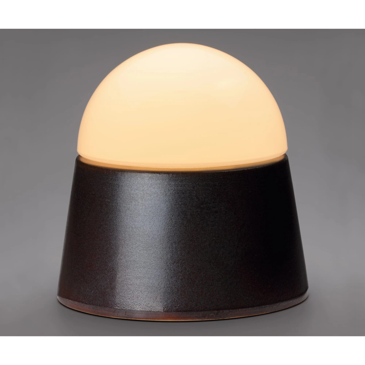 Keramische Tuinverlichting, Mangaan Glazuur 2 Keramische Tuinverlichting, Mangaan Glazuur - Afbeelding 2