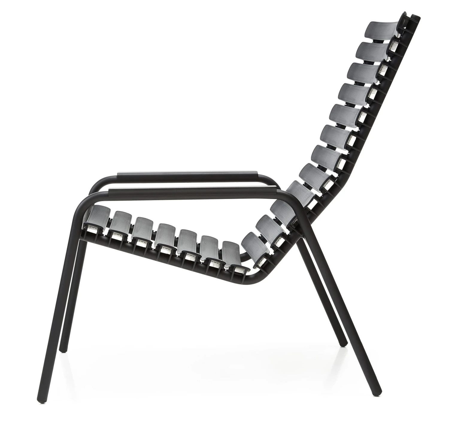 Lounge Chair Re-Clips, Zwart 3 Lounge Chair Re-Clips, Zwart - Afbeelding 3