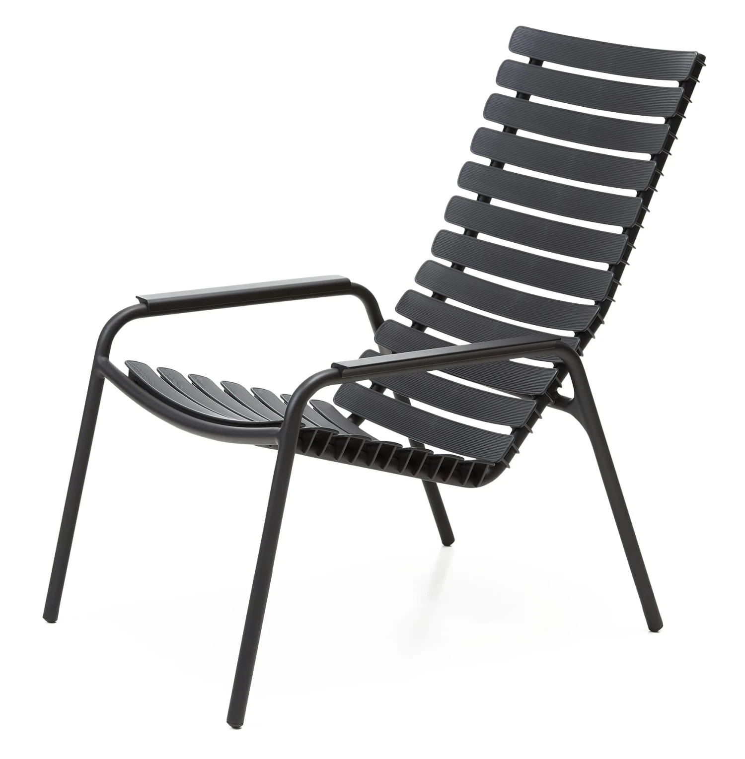 Lounge Chair Re-Clips, Zwart 1 Lounge Chair Re-Clips, Zwart