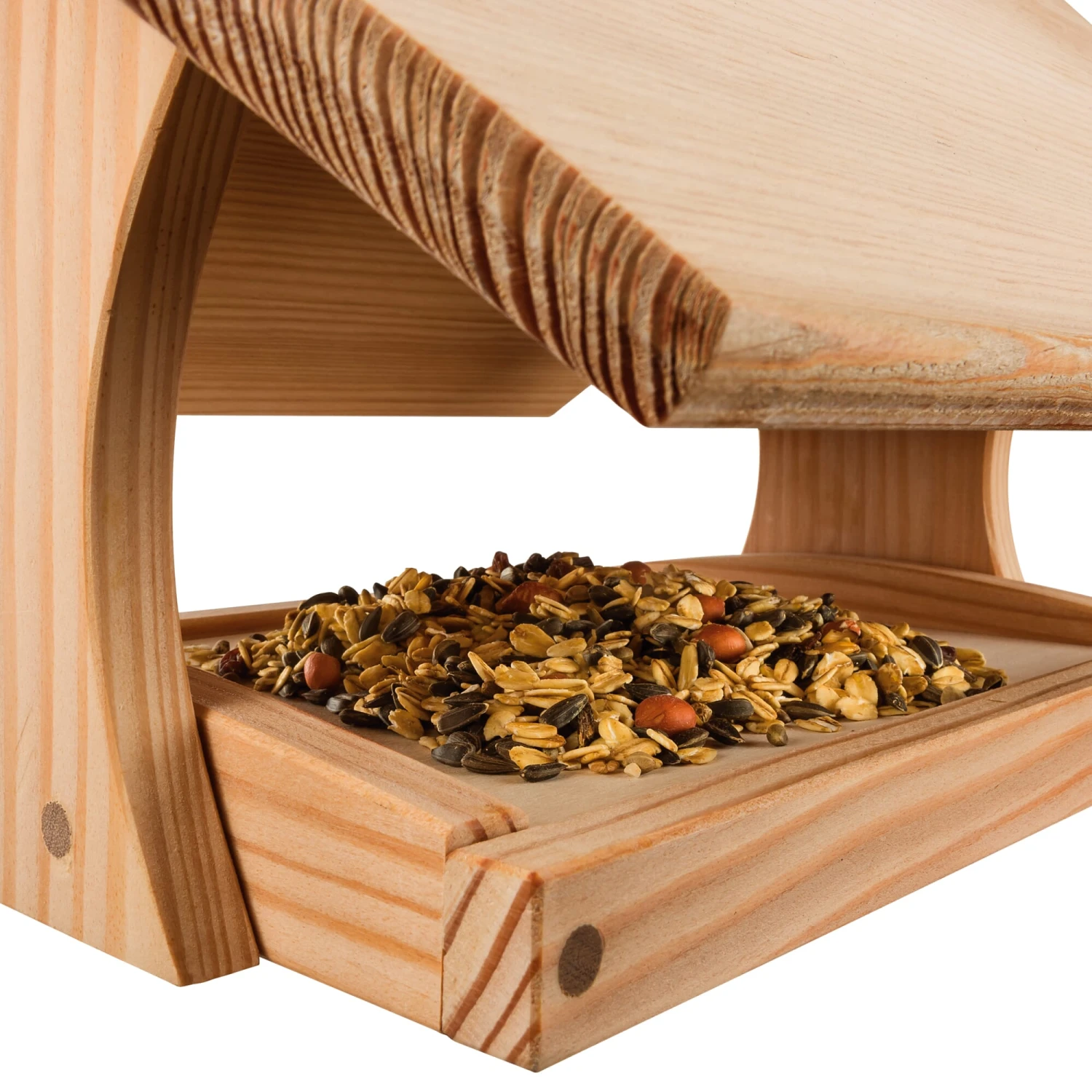 Manufactum Vogelvoedertafel Lariks Hout 2 Manufactum Vogelvoedertafel Lariks Hout - Afbeelding 2