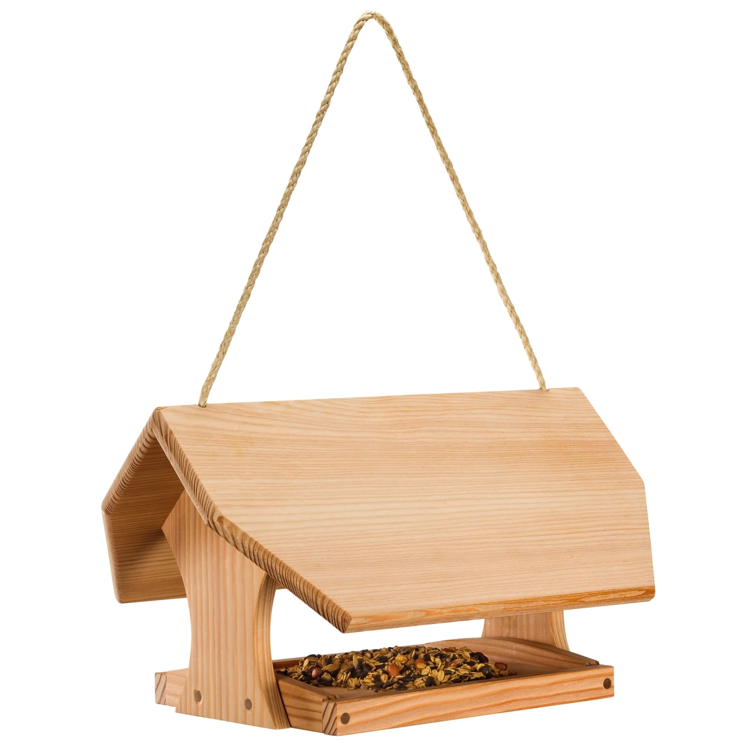 Manufactum Vogelvoedertafel Lariks Hout 3 Manufactum Vogelvoedertafel Lariks Hout - Afbeelding 3