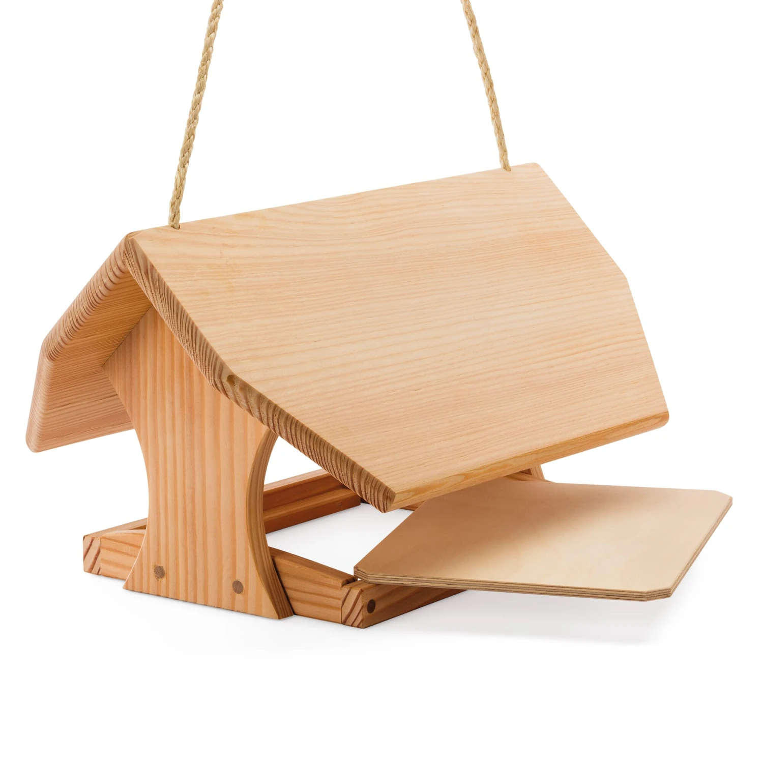 Manufactum Vogelvoedertafel Lariks Hout 4 Manufactum Vogelvoedertafel Lariks Hout - Afbeelding 4