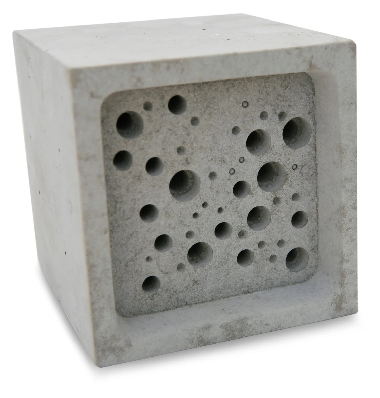 Nesthulp Groot Bijenblok, Lichtgrijs 2 Nesthulp Groot Bijenblok, Lichtgrijs - Afbeelding 2