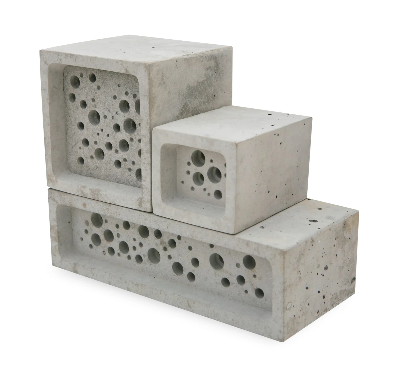 Nesthulp Groot Bijenblok, Lichtgrijs 11 Nesthulp Groot Bijenblok, Lichtgrijs - Afbeelding 11