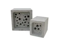 Nesthulp Groot Bijenblok, Lichtgrijs 16 Nesthulp Groot Bijenblok, Lichtgrijs -Tuini Winkel nesthulp groot bijenblok 3