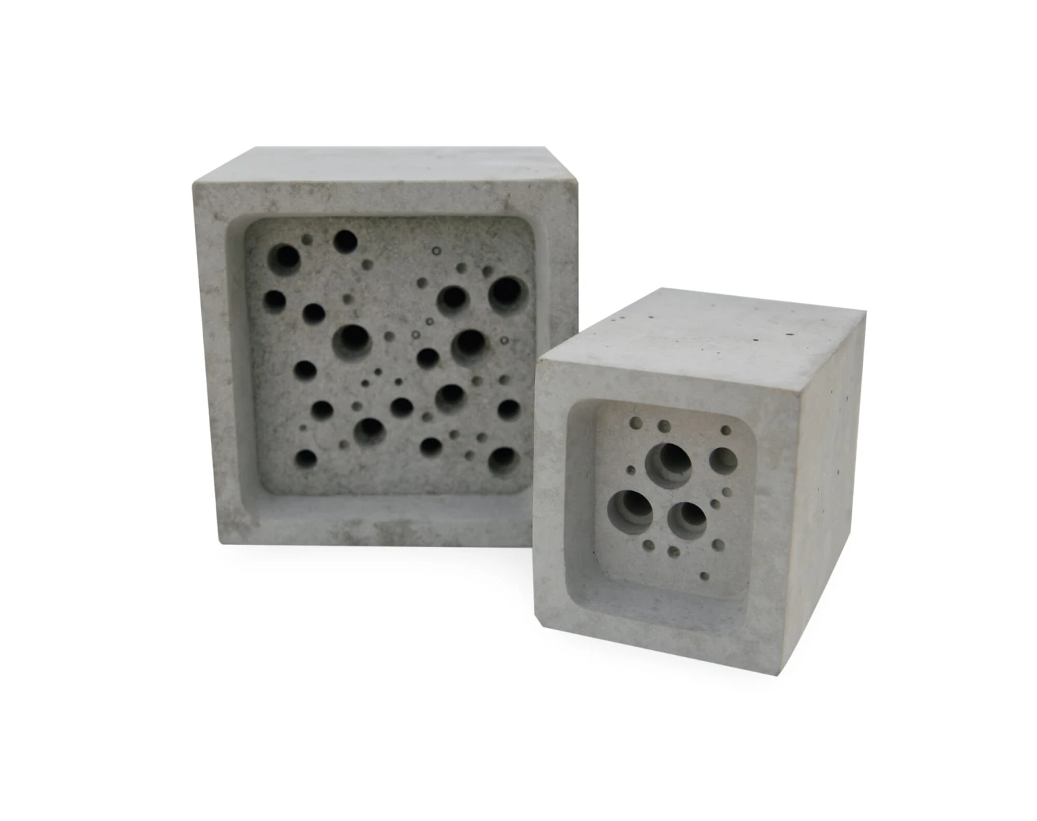 Nesthulp Groot Bijenblok, Lichtgrijs 4 Nesthulp Groot Bijenblok, Lichtgrijs - Afbeelding 4