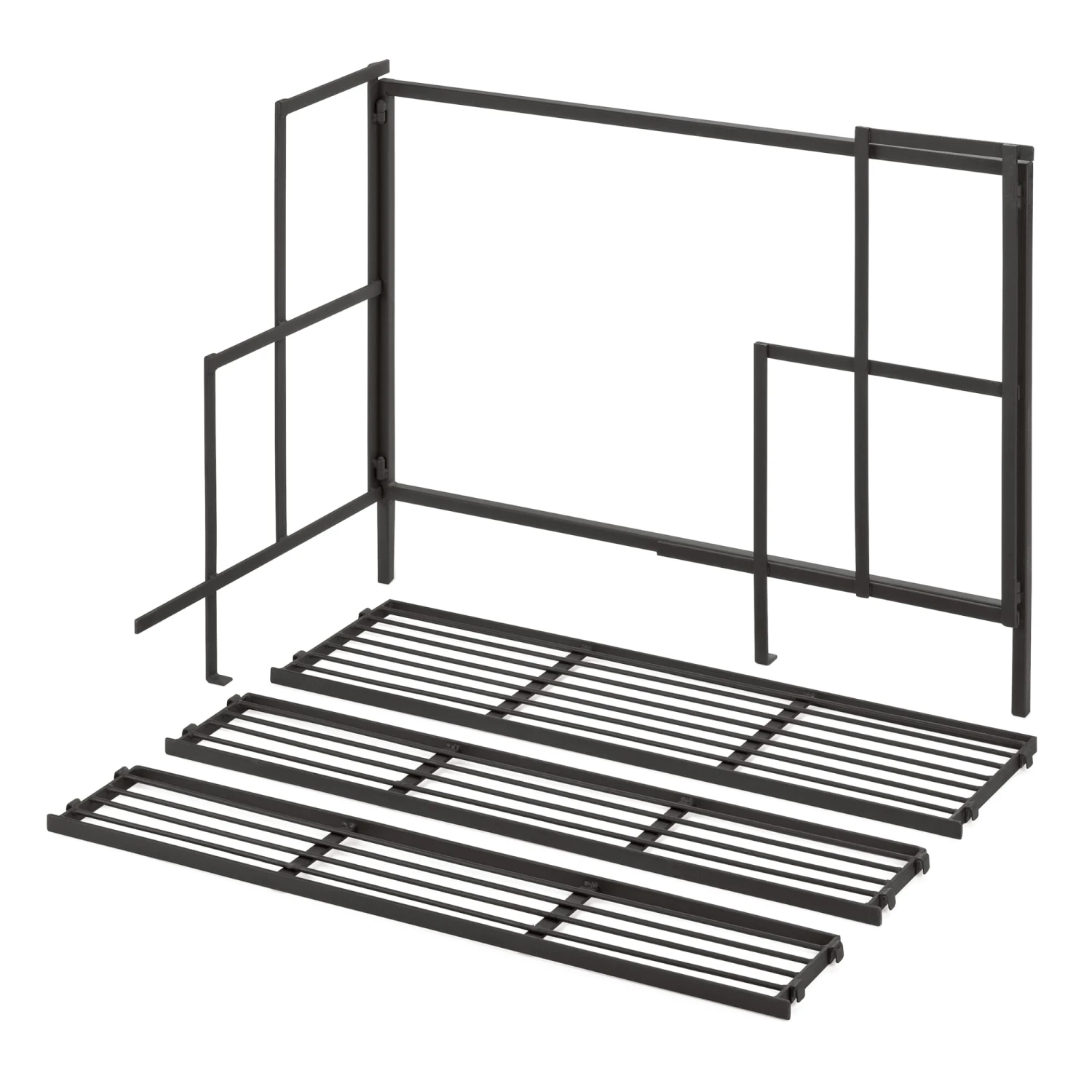 Opvouwbare Bloemenbank Staal 2 Opvouwbare Bloemenbank Staal - Afbeelding 2