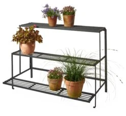 Opvouwbare Bloemenbank Staal 10 Opvouwbare Bloemenbank Staal -Tuini Winkel opvouwbare bloemenbank staal 3