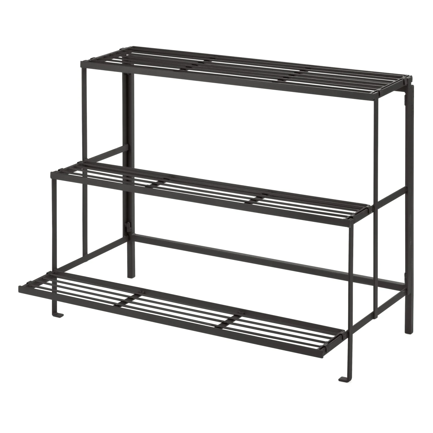 Opvouwbare Bloemenbank Staal 1 Opvouwbare Bloemenbank Staal