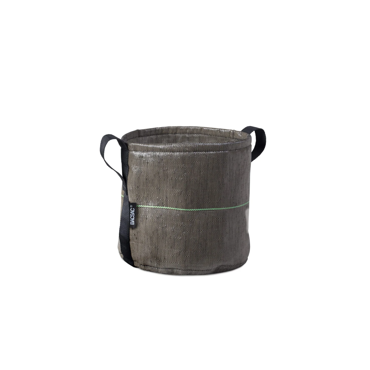 Plantenbak Bacsac - Container Cilindrisch, 10 Liter, Groen/Braun 2 Plantenbak Bacsac - Container Cilindrisch, 10 Liter, Groen/Braun - Afbeelding 2