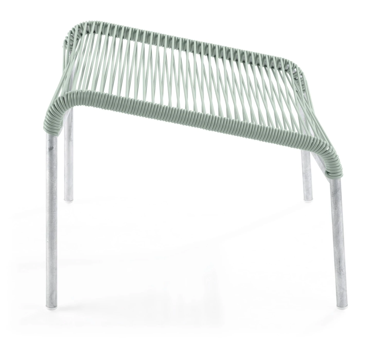 Poef Säntis, Thermisch Verzinkt, Pastelgroen RAL D 120 70 10 2 Poef Säntis, Thermisch Verzinkt, Pastelgroen RAL D 120 70 10 - Afbeelding 2