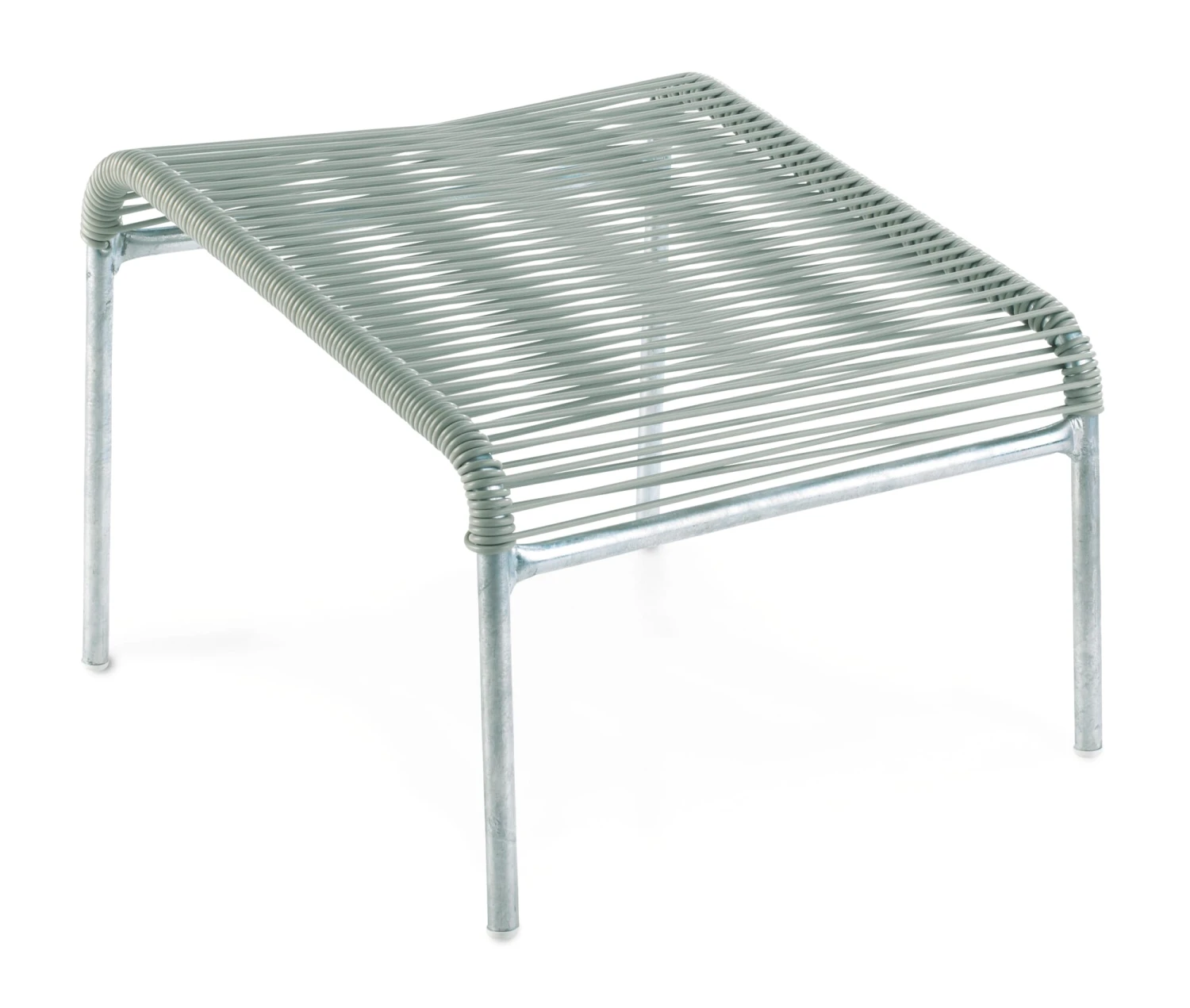 Poef Säntis, Thermisch Verzinkt, Pastelgroen RAL D 120 70 10 1 Poef Säntis, Thermisch Verzinkt, Pastelgroen RAL D 120 70 10
