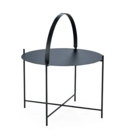 Rand Bijzettafel, Middel, Zwart/Zwart 5 Rand Bijzettafel, Middel, Zwart/Zwart -Tuini Winkel rand bijzettafel 2