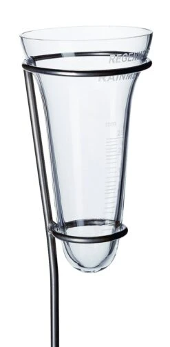 Regenmeter Kristalglas