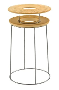 Roestvrijstalen Voet Voor Voederbak Of Vogelbad Keramisch 9 Roestvrijstalen Voet Voor Voederbak Of Vogelbad Keramisch -Tuini Winkel roestvrijstalen voet voederbak vogelbad keramisch 3