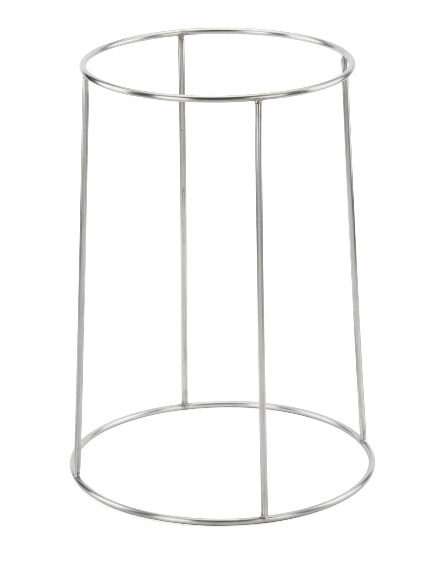 Roestvrijstalen Voet Voor Voederbak Of Vogelbad Keramisch 1 Roestvrijstalen Voet Voor Voederbak Of Vogelbad Keramisch