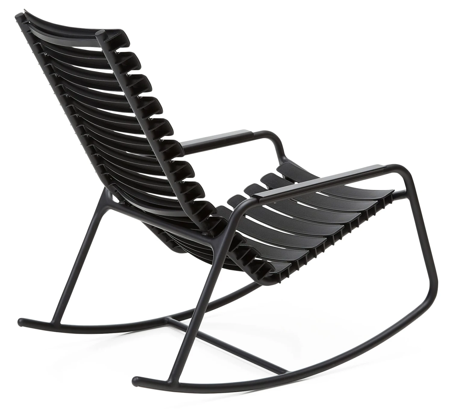 Schommelstoel Herclips, Zwart 2 Schommelstoel Herclips, Zwart - Afbeelding 2