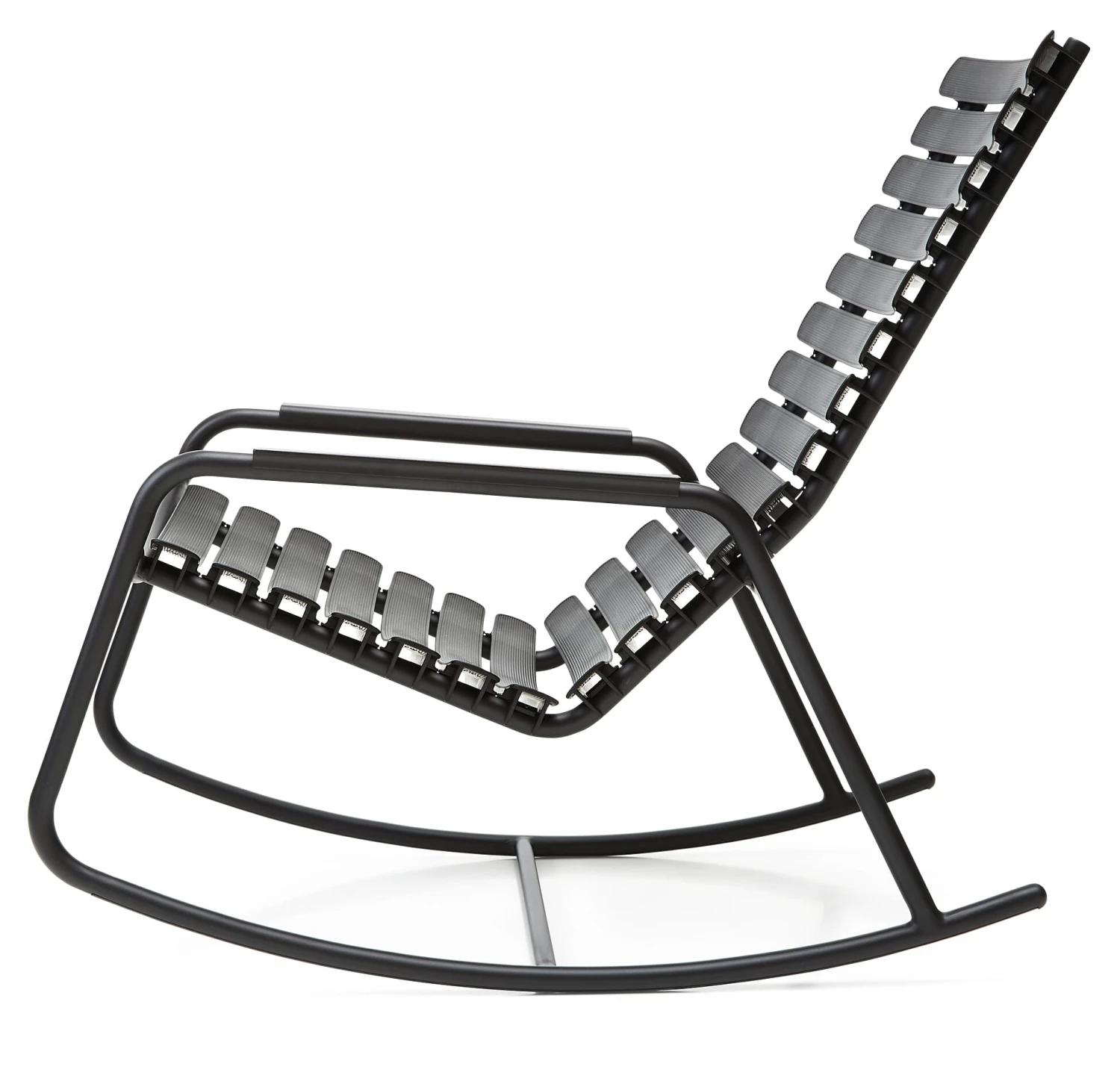 Schommelstoel Herclips, Zwart 3 Schommelstoel Herclips, Zwart - Afbeelding 3