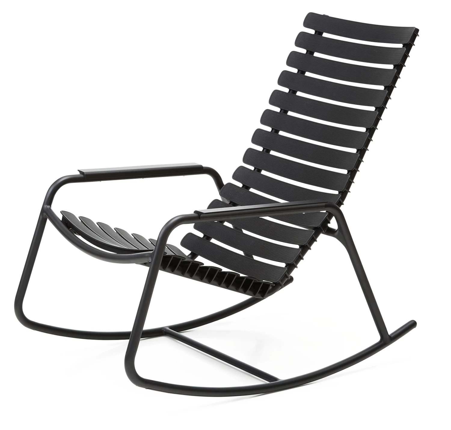 Schommelstoel Herclips, Zwart 1 Schommelstoel Herclips, Zwart