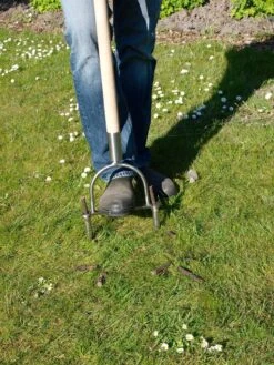 Sneeboer Gazonbeluchter Roestvrij Staal 7 Sneeboer Gazonbeluchter Roestvrij Staal -Tuini Winkel sneeboer gazonbeluchter roestvrij staal 3