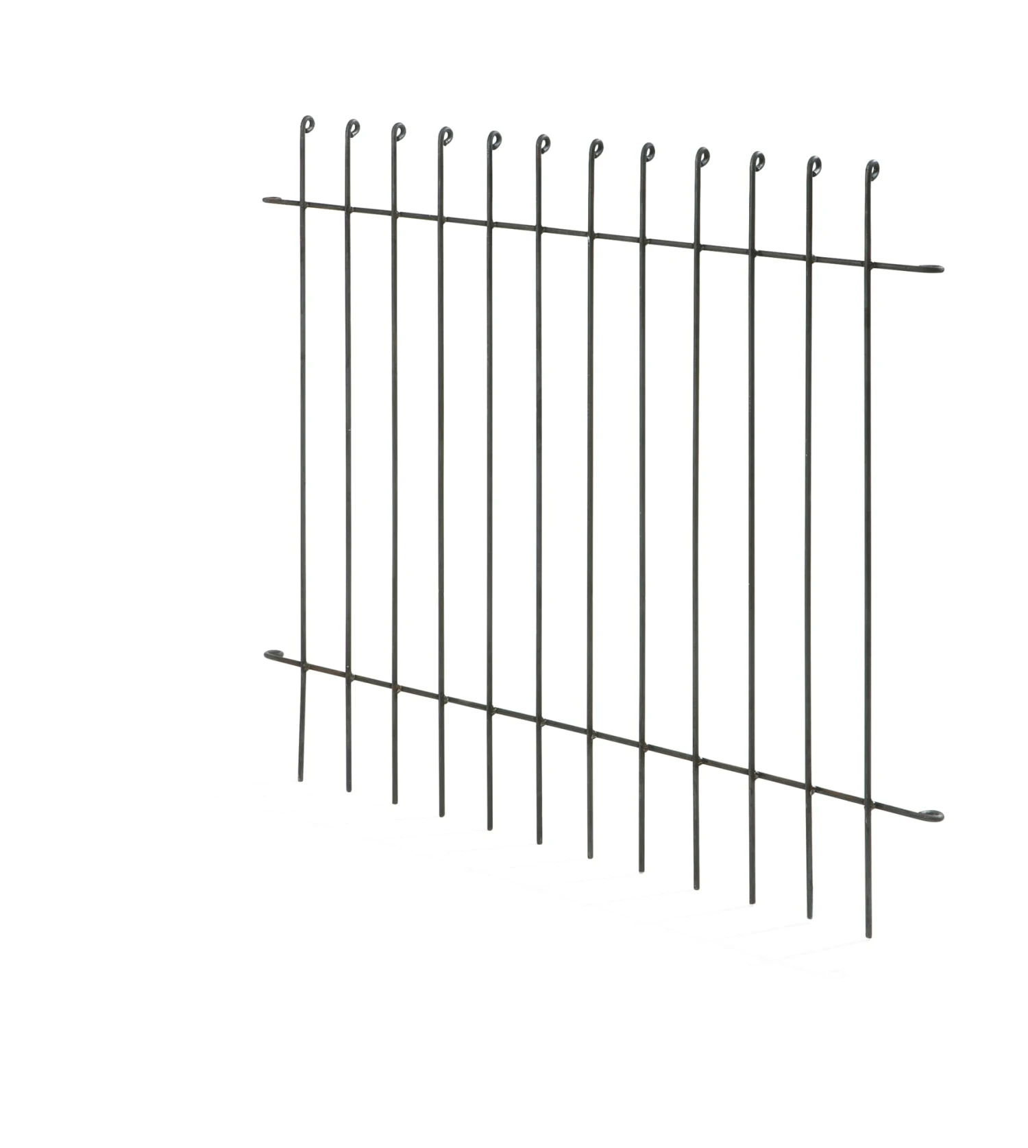 Stalen Hekwerk Segmenten, Onbehandeld 2 Stalen Hekwerk Segmenten, Onbehandeld - Afbeelding 2