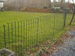 Stalen Hekwerk Segmenten, Onbehandeld 25 Stalen Hekwerk Segmenten, Onbehandeld -Tuini Winkel stalen hekwerk segmenten 10