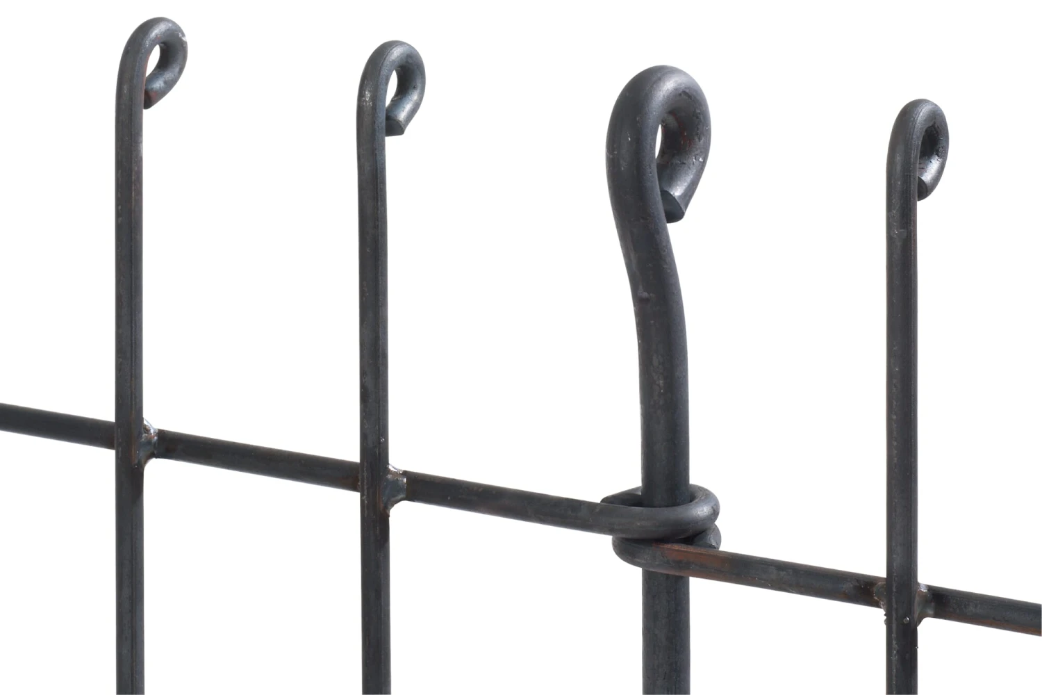 Stalen Hekwerk Segmenten, Onbehandeld 14 Stalen Hekwerk Segmenten, Onbehandeld - Afbeelding 14