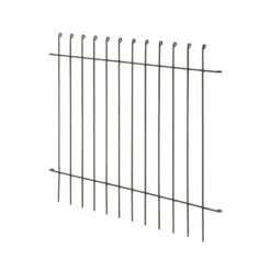 Stalen Hekwerk Segmenten, Onbehandeld