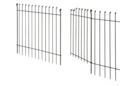 Stalen Hekwerk Segmenten, Onbehandeld 21 Stalen Hekwerk Segmenten, Onbehandeld -Tuini Winkel stalen hekwerk segmenten 6