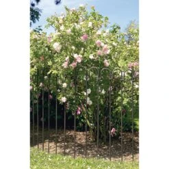 Stalen Staafhek 1 M, Onbehandeld 13 Stalen Staafhek 1 M, Onbehandeld -Tuini Winkel stalen staafhek 1 m 3