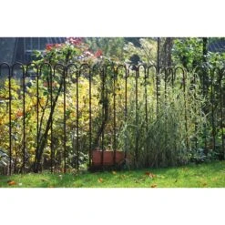 Stalen Staafhek 1 M, Onbehandeld 18 Stalen Staafhek 1 M, Onbehandeld -Tuini Winkel stalen staafhek 1 m 8