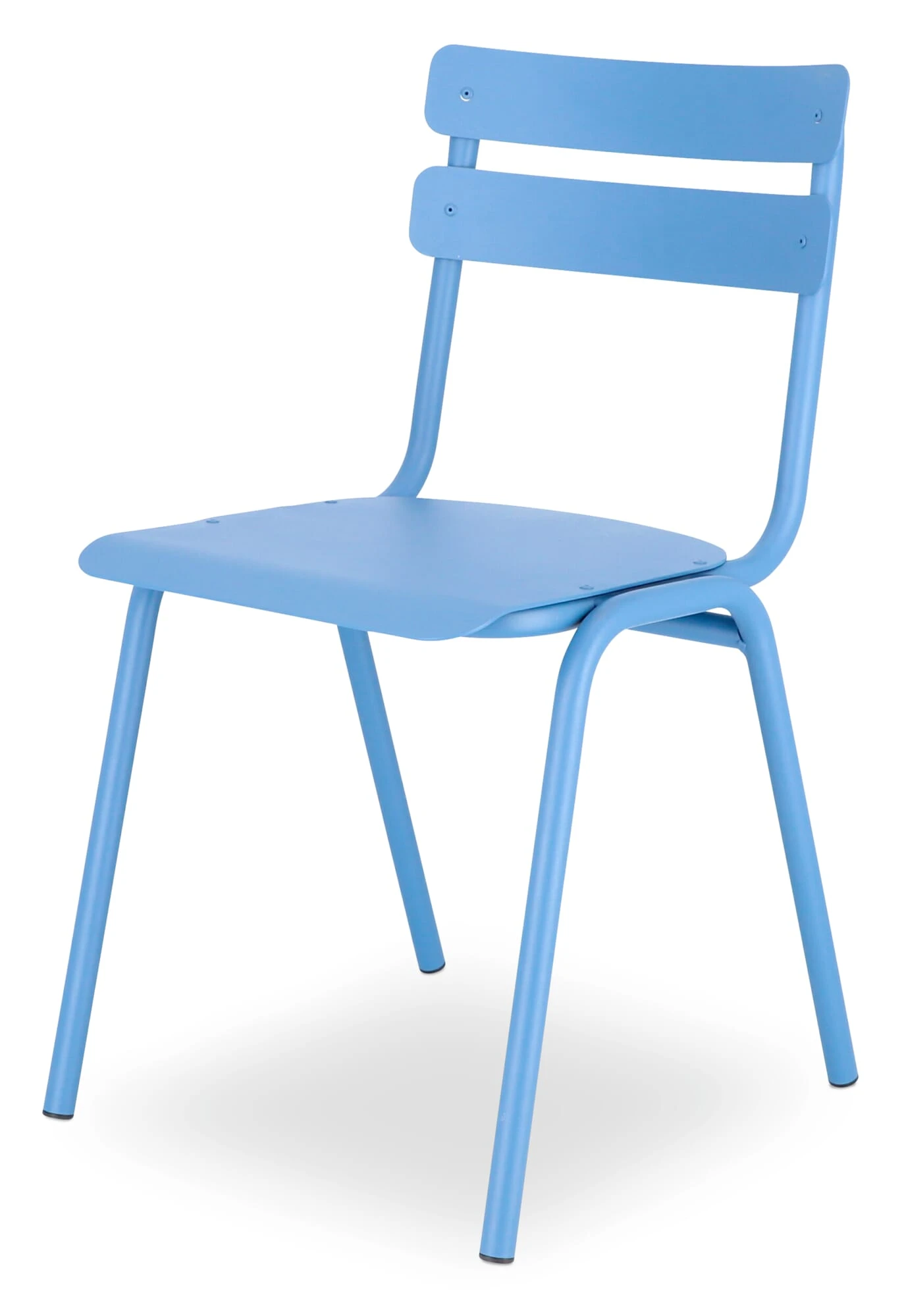 Stoel Aluone, RAL 5023 Verblauw 2 Stoel Aluone, RAL 5023 Verblauw - Afbeelding 2