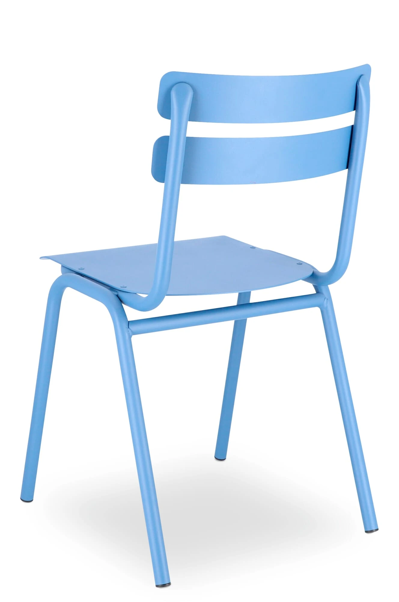 Stoel Aluone, RAL 5023 Verblauw 3 Stoel Aluone, RAL 5023 Verblauw - Afbeelding 3