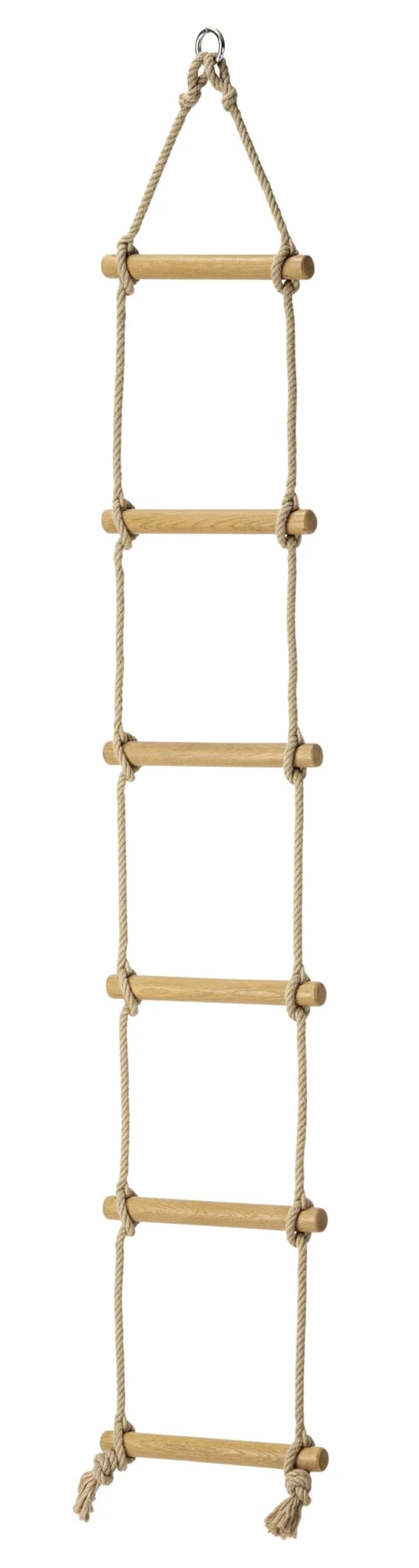 Touwladder Eikenhout 2 Touwladder Eikenhout - Afbeelding 2